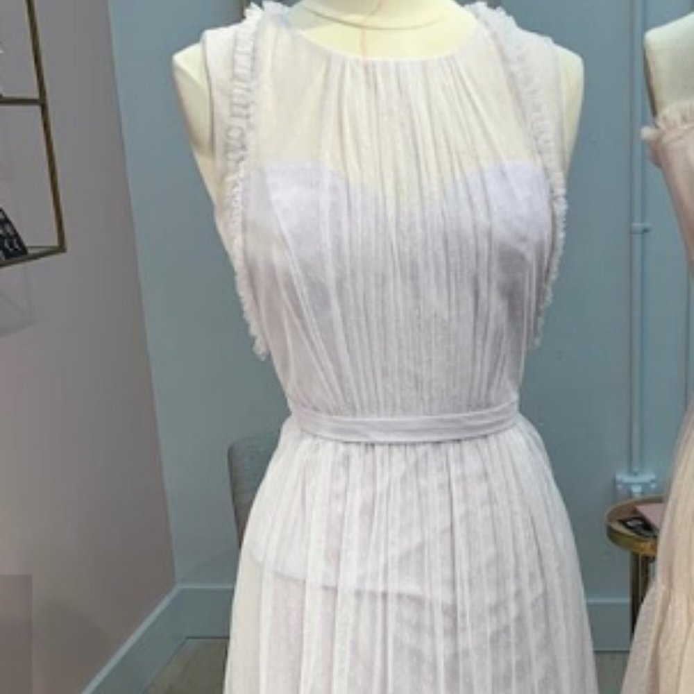 Floor Length Bridesmaid Dress Monique Lhuillier